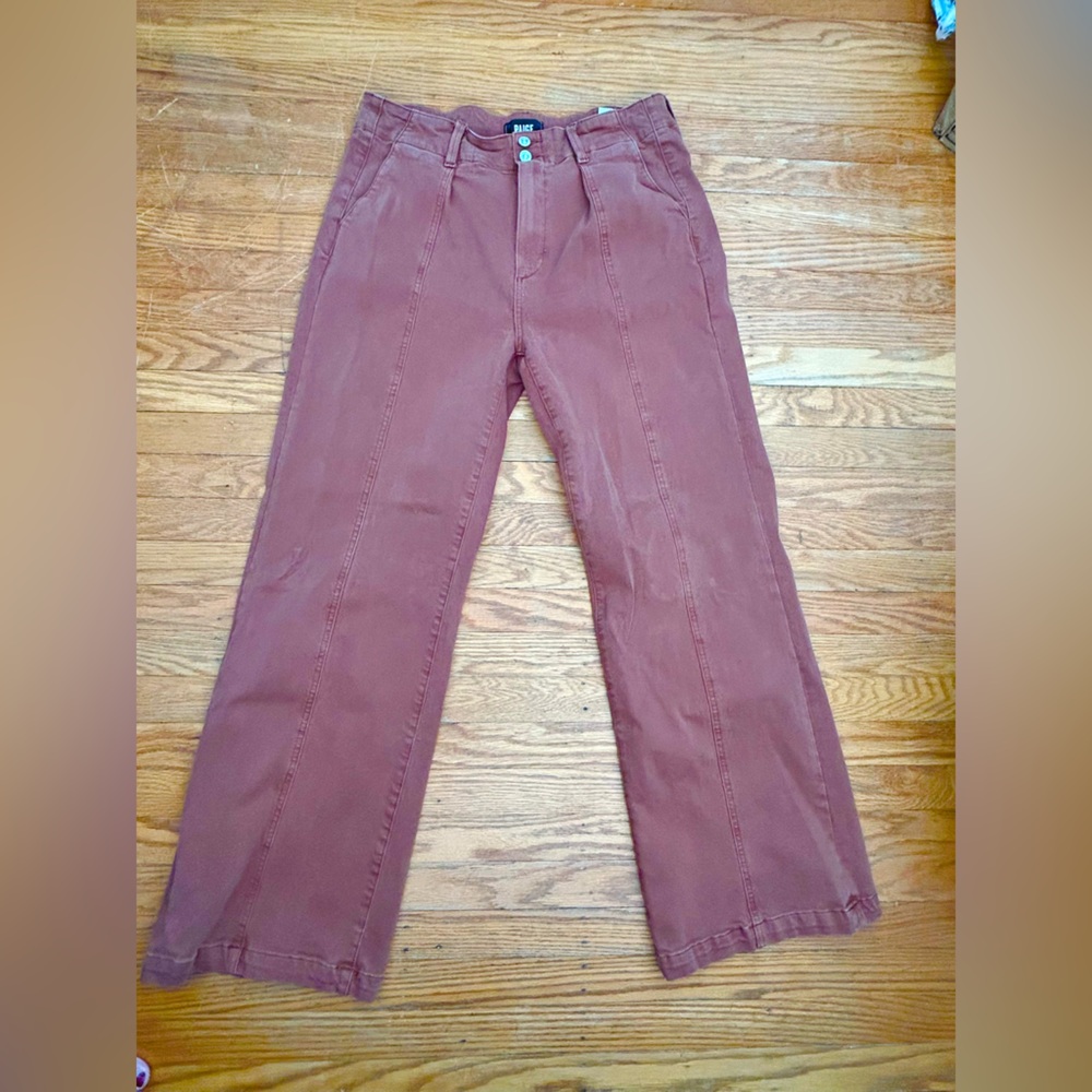 Paige Brooklyn Pants in Mocha Bisque - 31